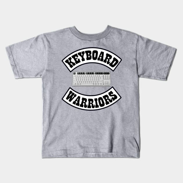 Keyboard warriors Kids T-Shirt by MasterChefFR